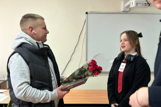 Зустріч з ветераном війни – Денисом Шеренговським